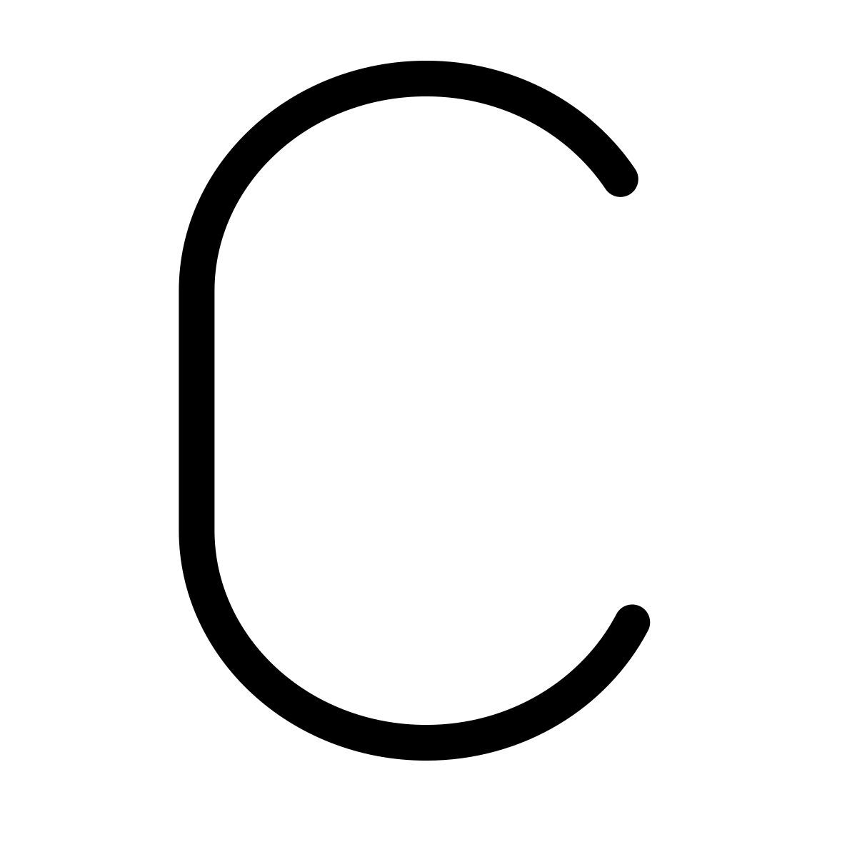 forma thin style c icon