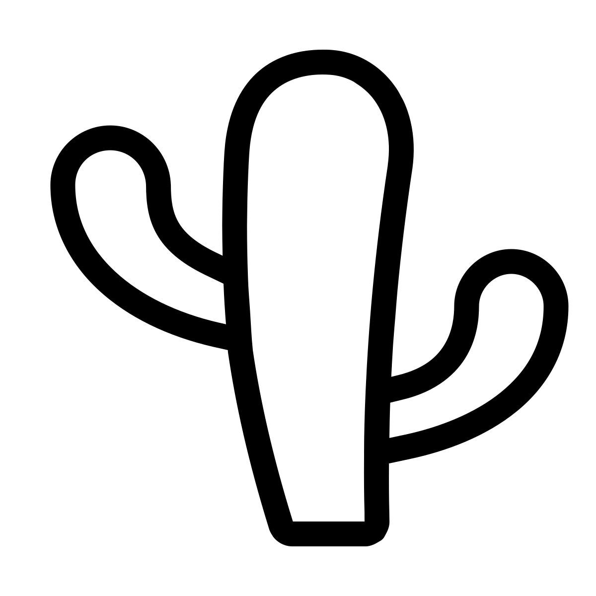 forma thin style 선인장 icon