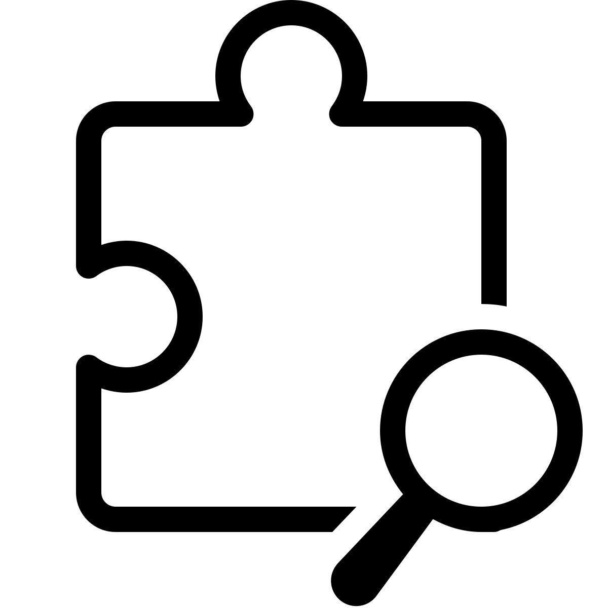 forma thin style identificación cámara addon icon