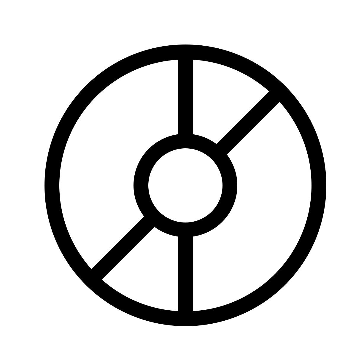 forma thin style cd icon