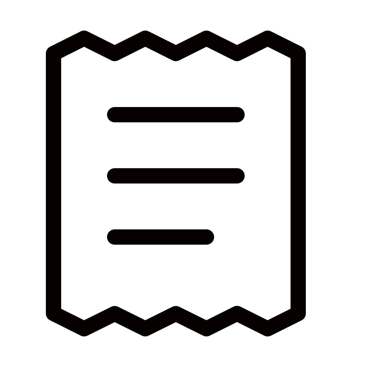 forma thin style verificar icon