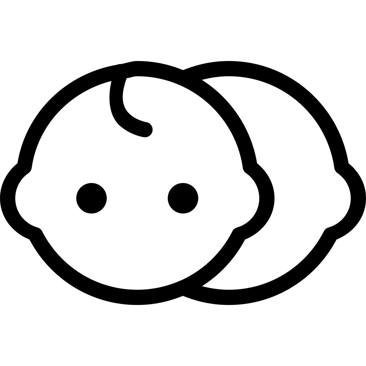 forma thin style 儿童脸 icon