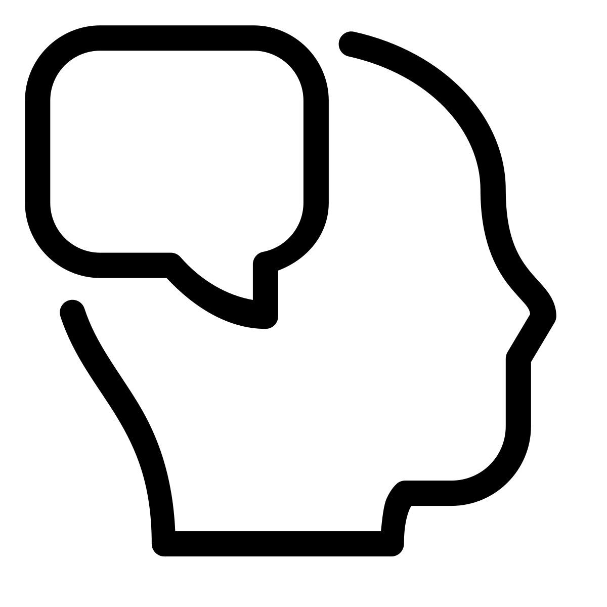 forma thin style 沟通技巧 icon