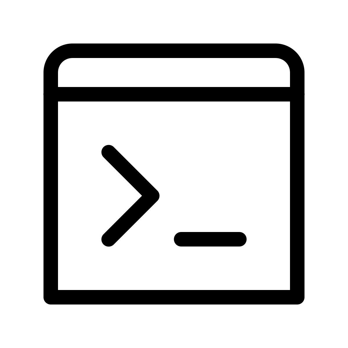 forma thin style konsole icon