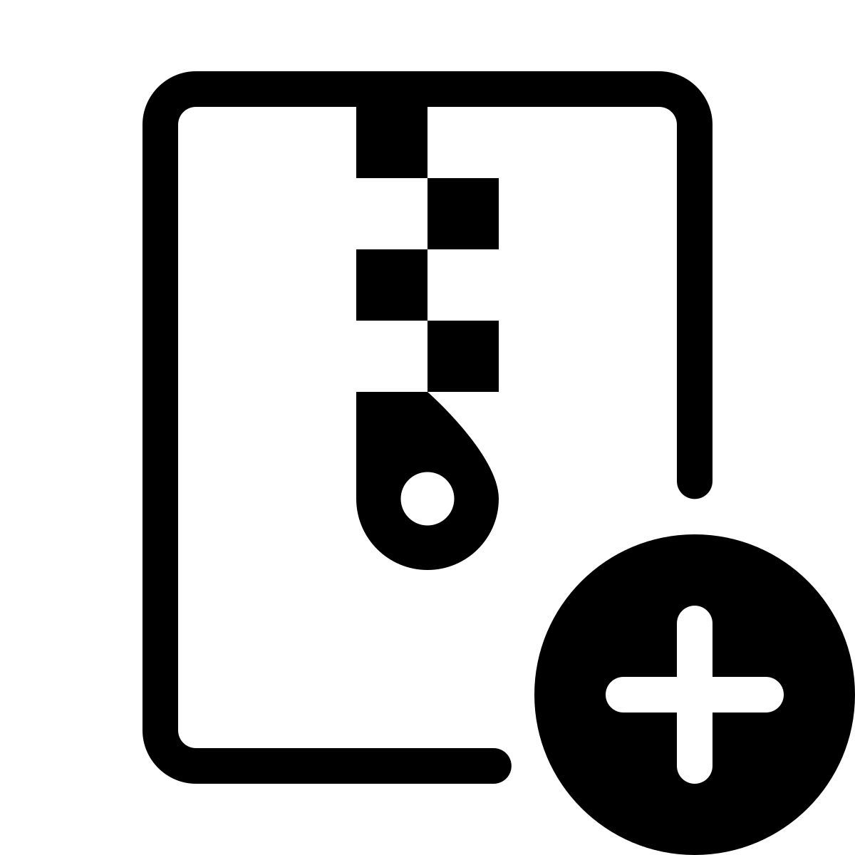 forma thin style créer l'archive icon