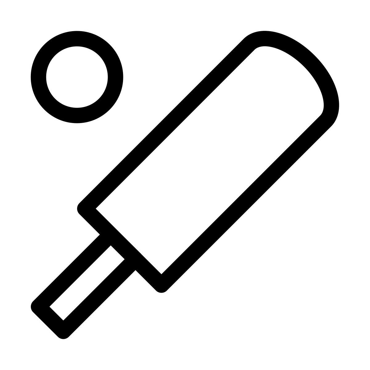 forma thin style cricket icon