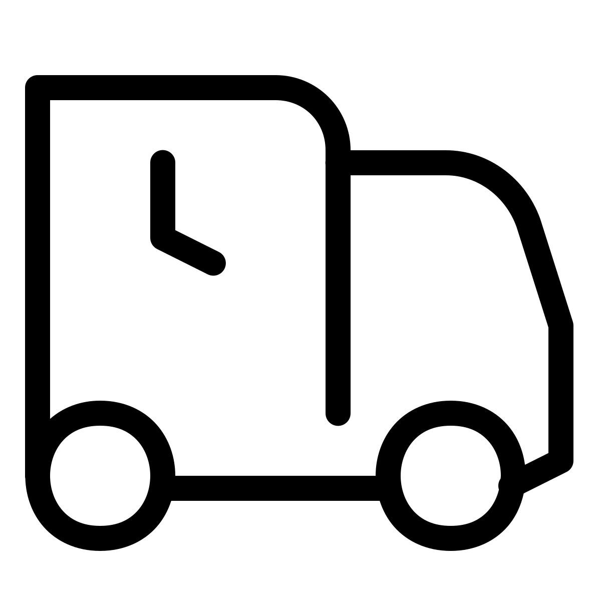 forma thin style consegna icon