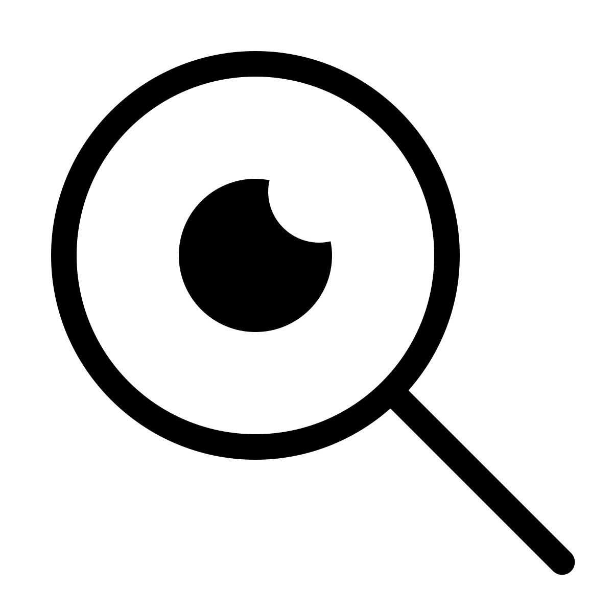 forma thin style detective icon