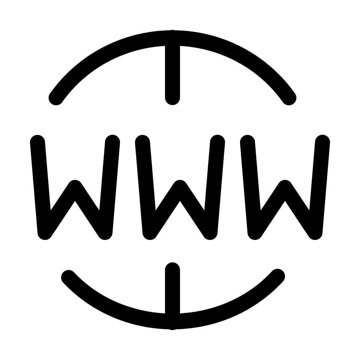 forma thin style dominio icon