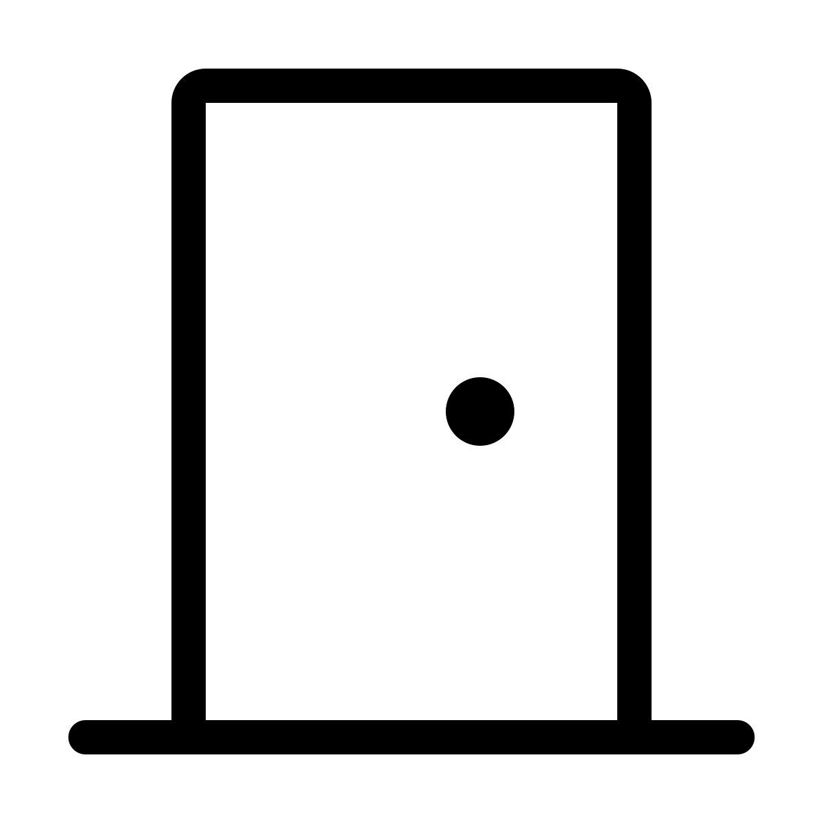 forma thin style puerta icon