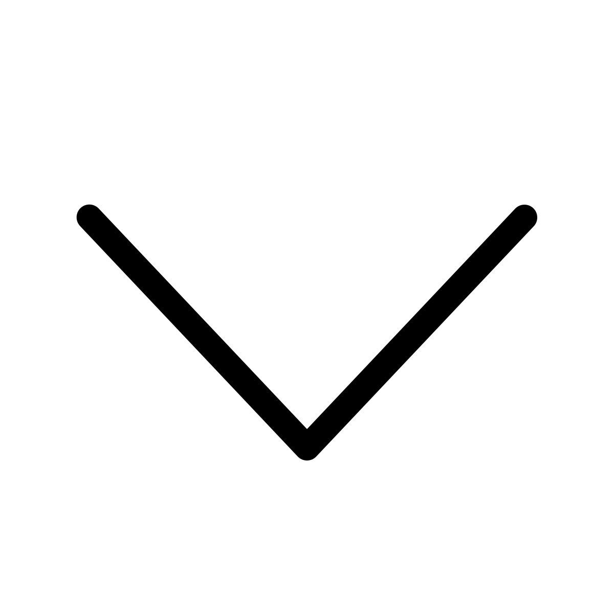 forma thin style expand arrow icon