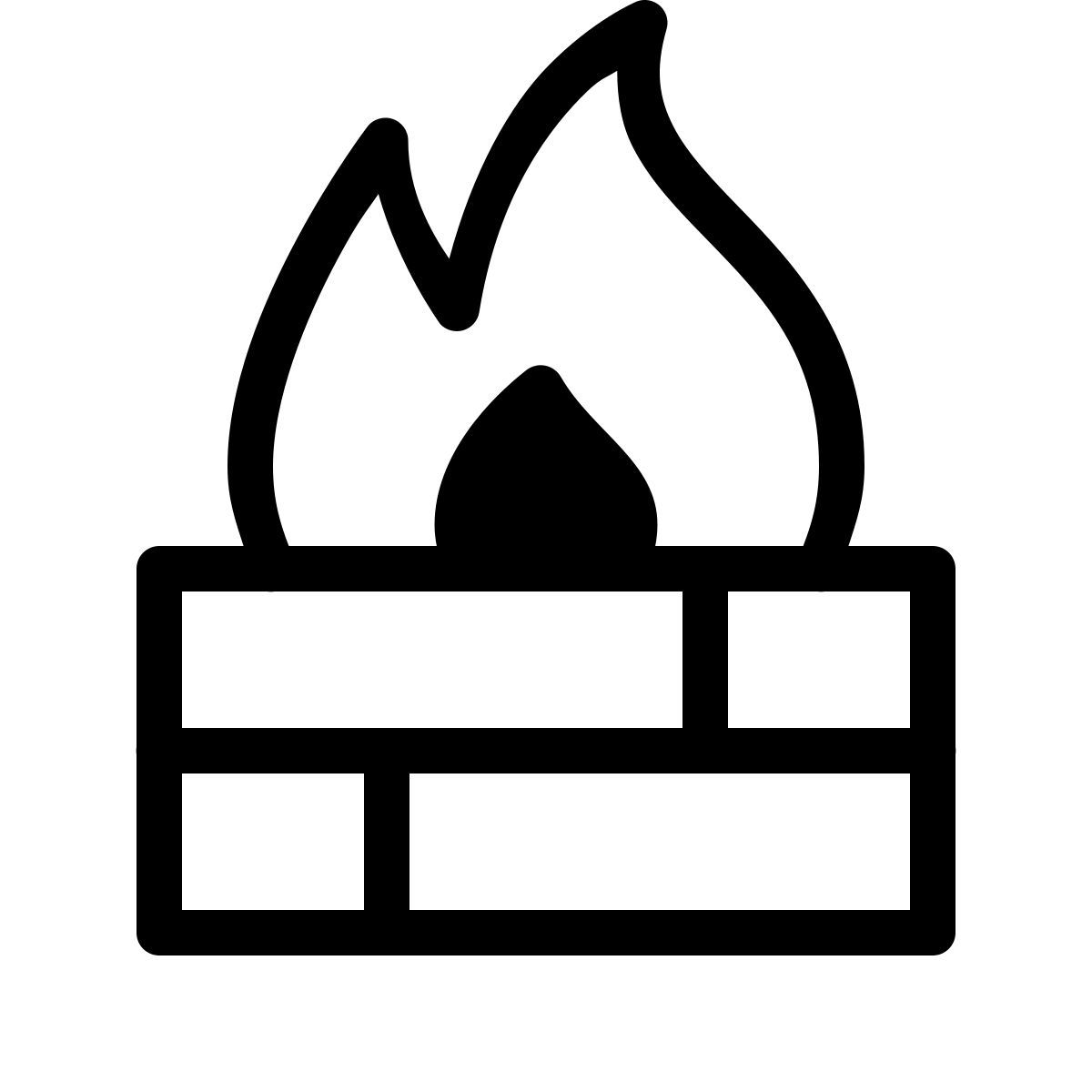 forma thin style 방화벽 icon