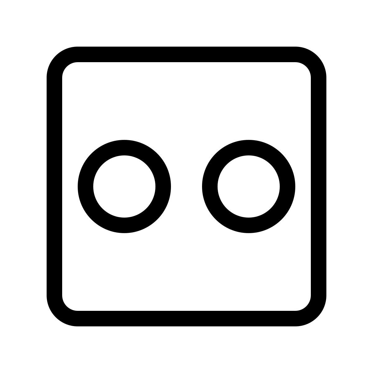 forma thin style flickr icon