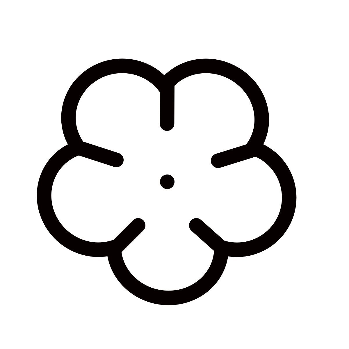 forma thin style 꽃 icon