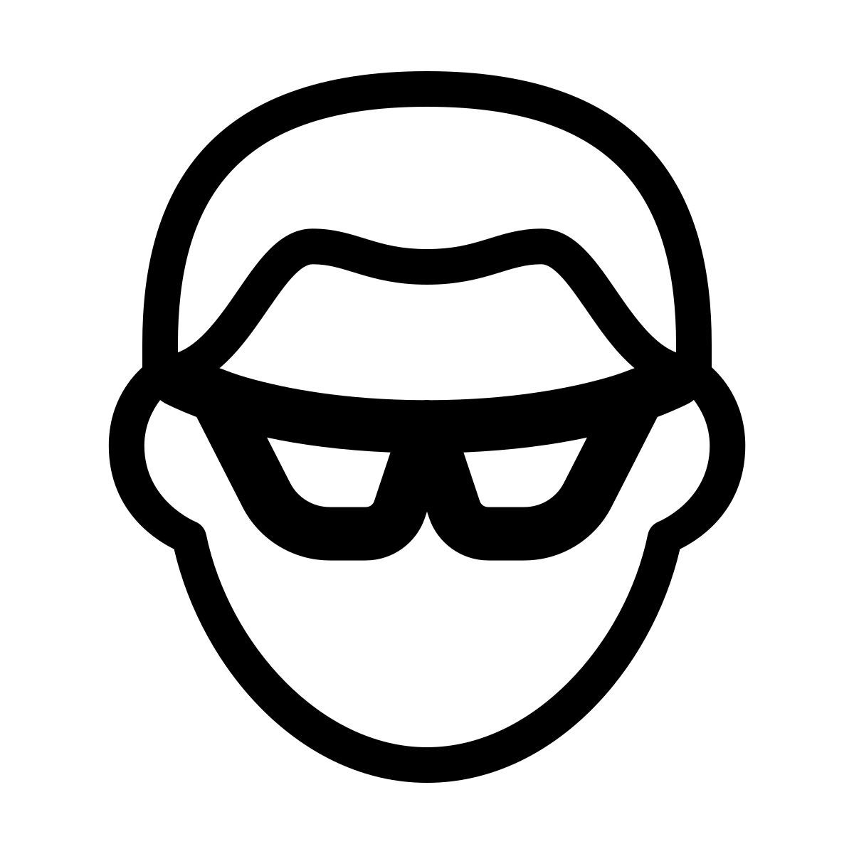 forma thin style fraude icon