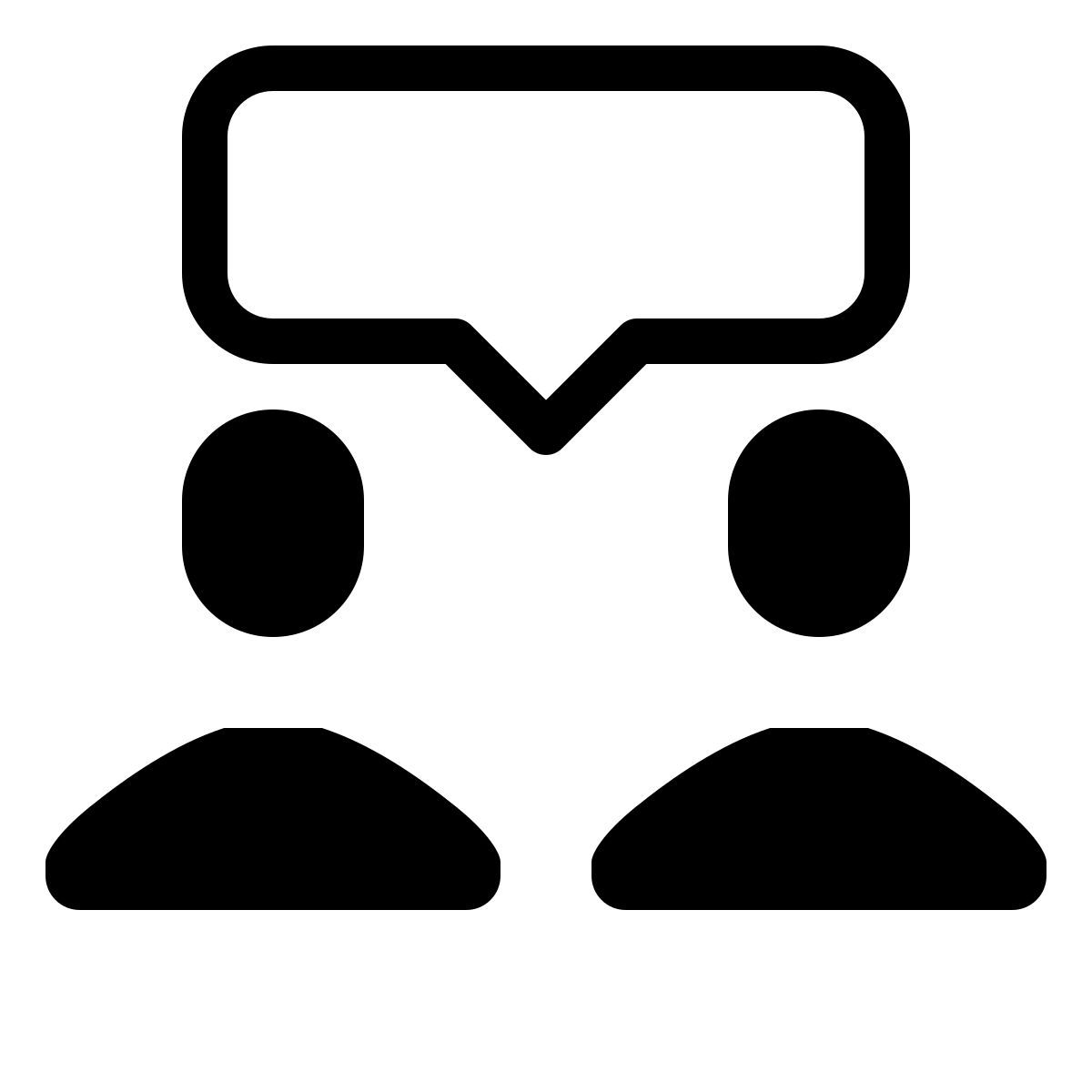 forma thin style attività di gruppo icon