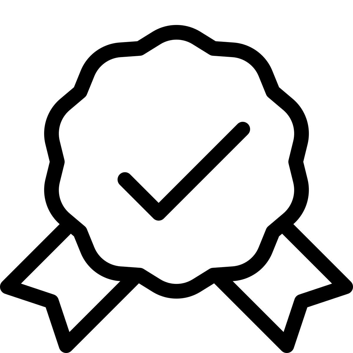 forma thin style 보증 icon