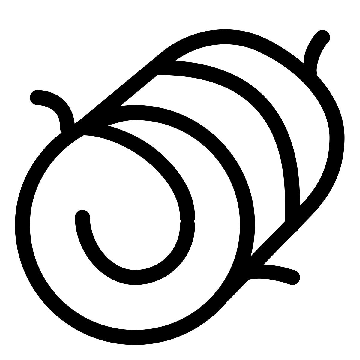 forma thin style botte de foin icon