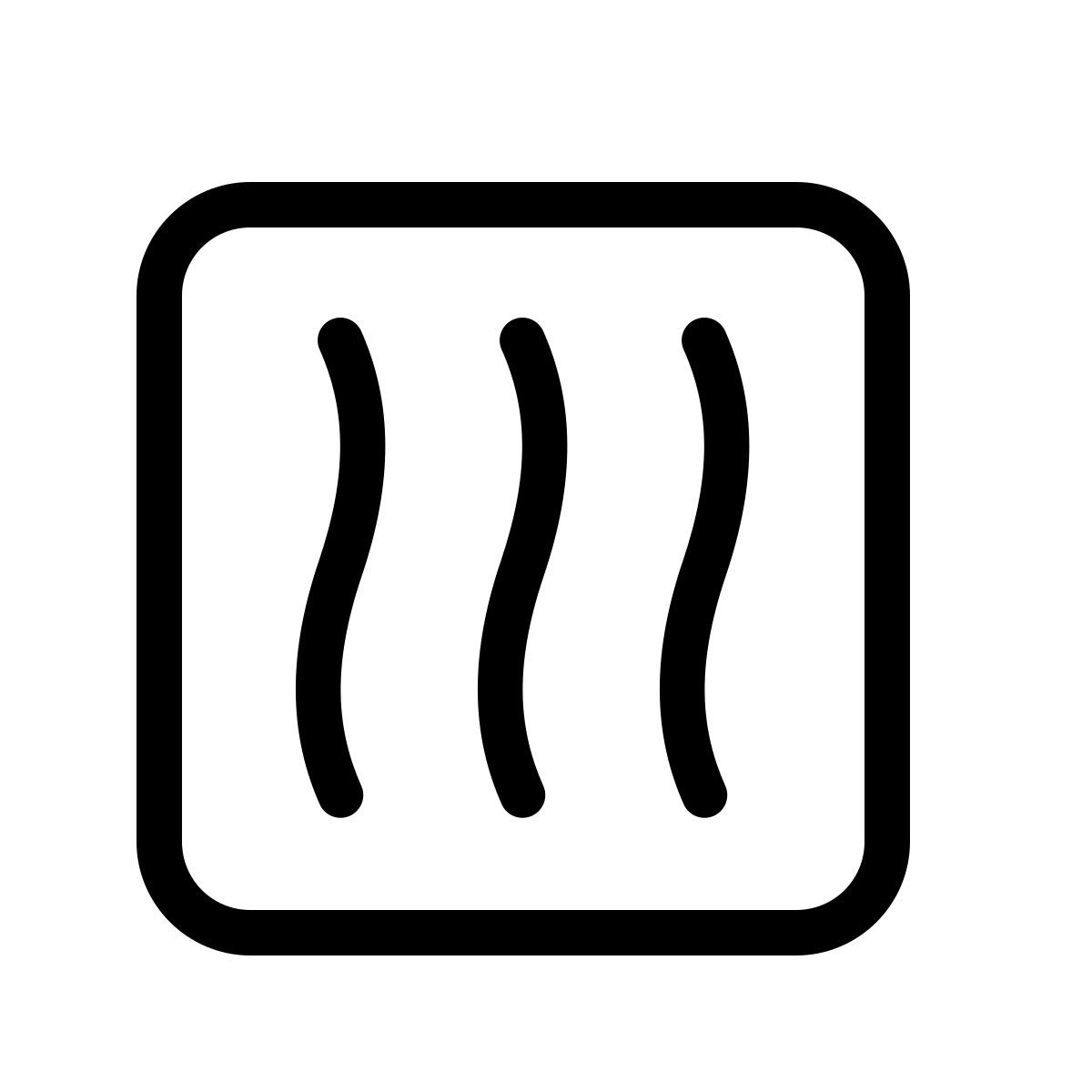 forma thin style 난방 icon