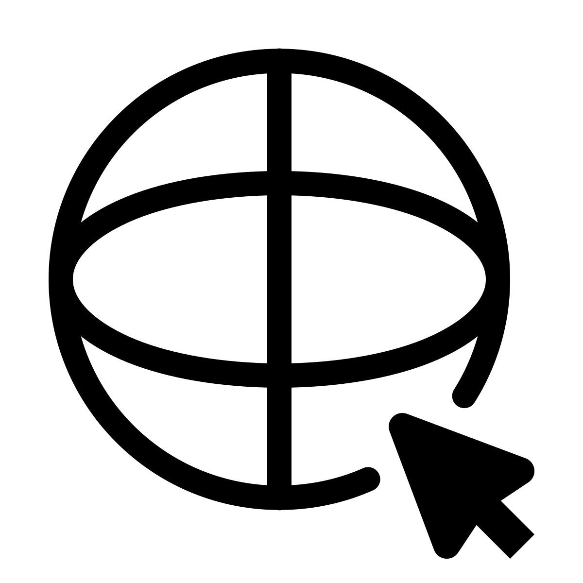 forma thin style internet icon