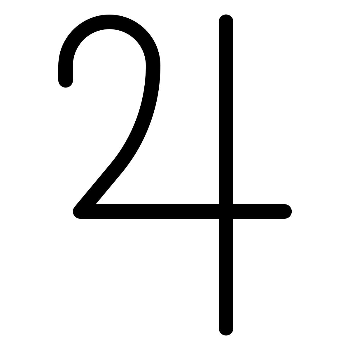 forma thin style 木星符号 icon