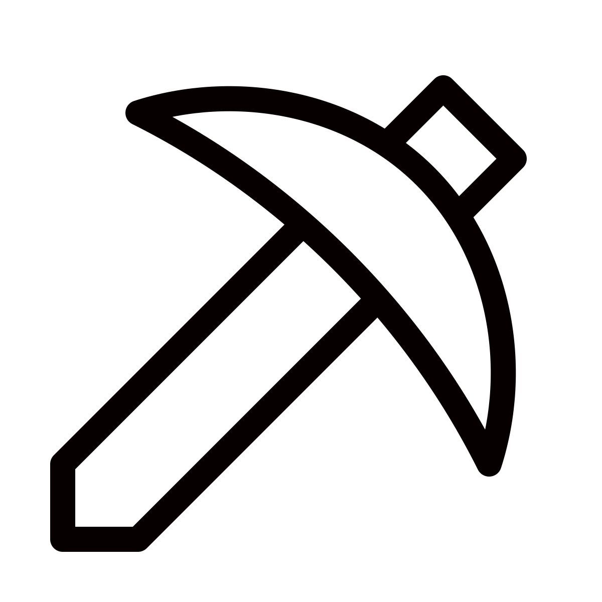 forma thin style pico de minecraft icon