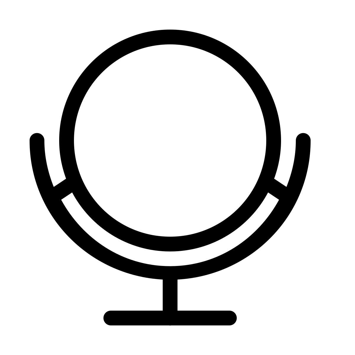 forma thin style mirror icon