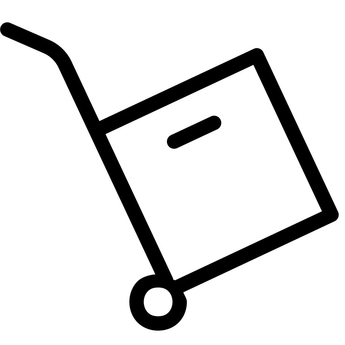 forma thin style déplacer par chariot icon