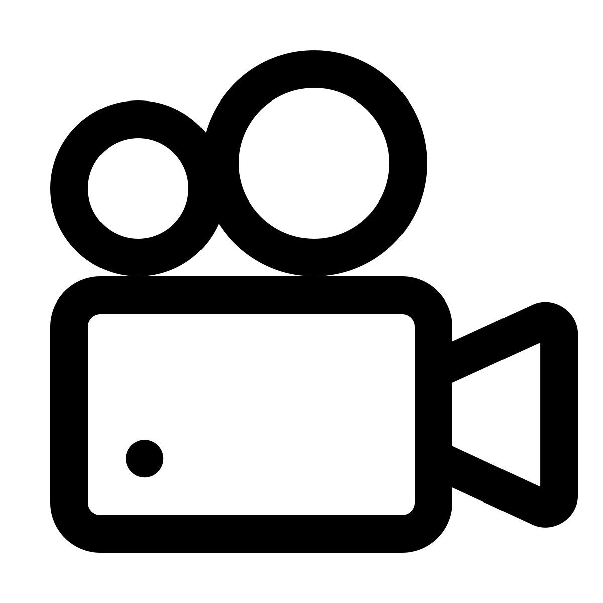 forma thin style filmprojektor icon