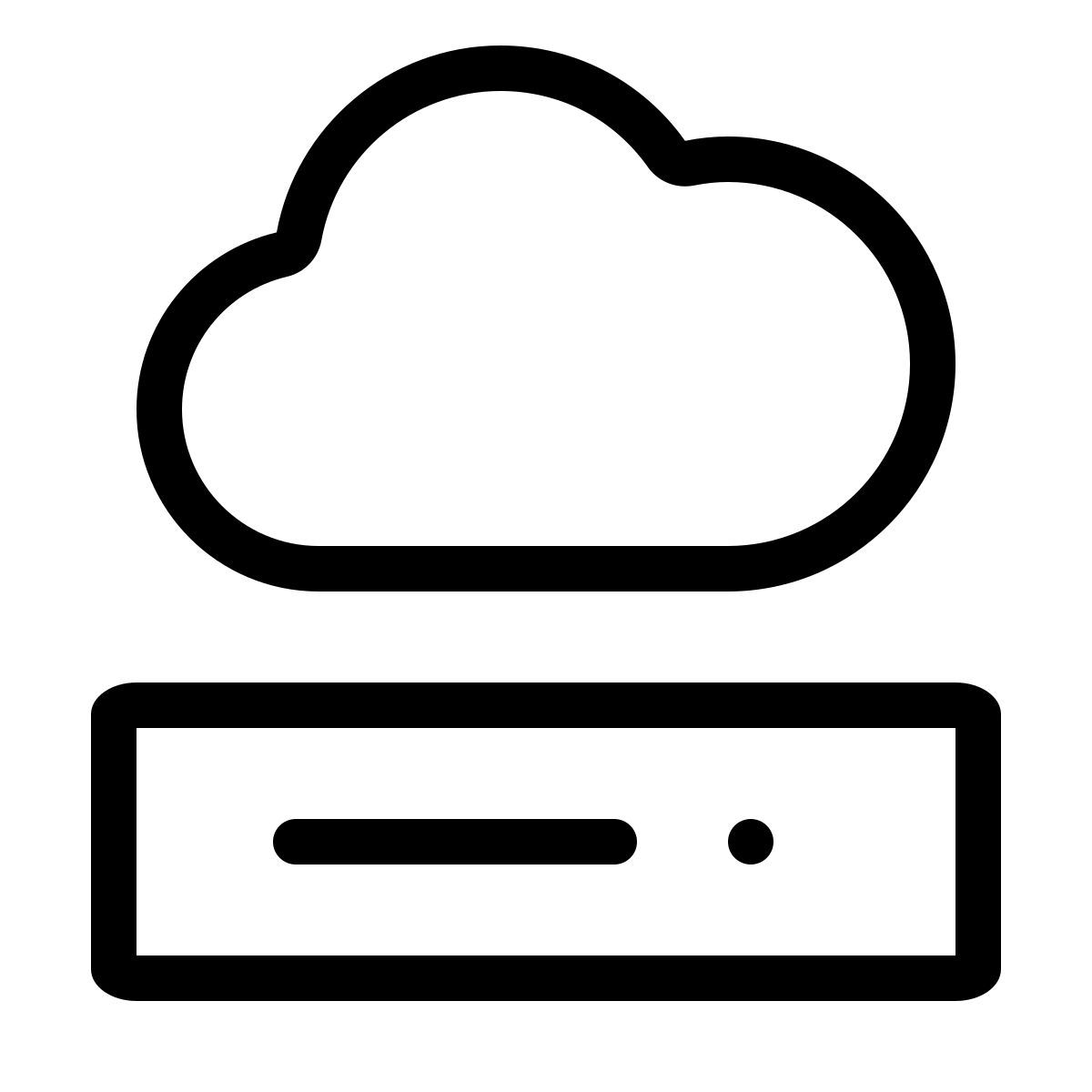 forma thin style 网络驱动器 icon