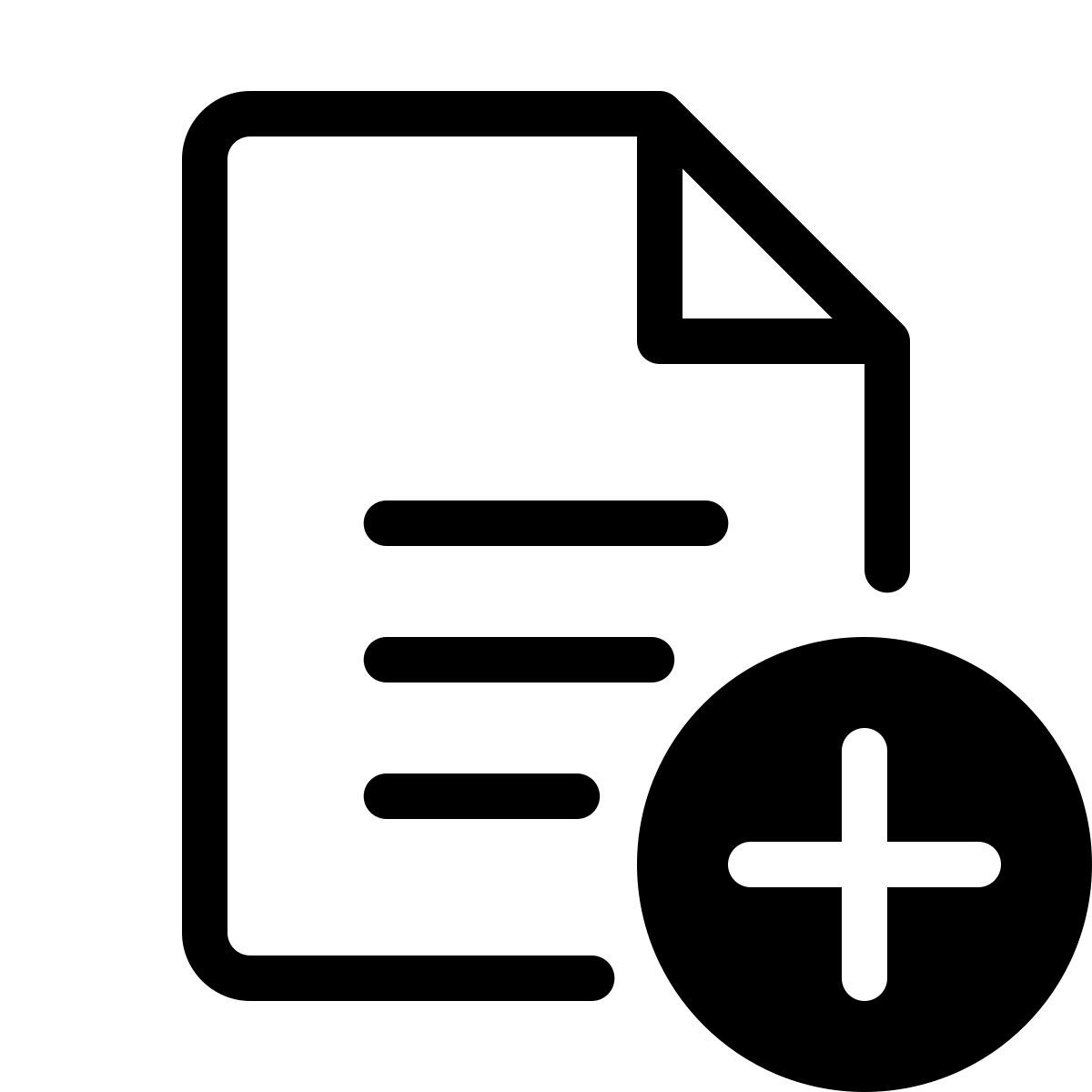 forma thin style por nueva copia icon