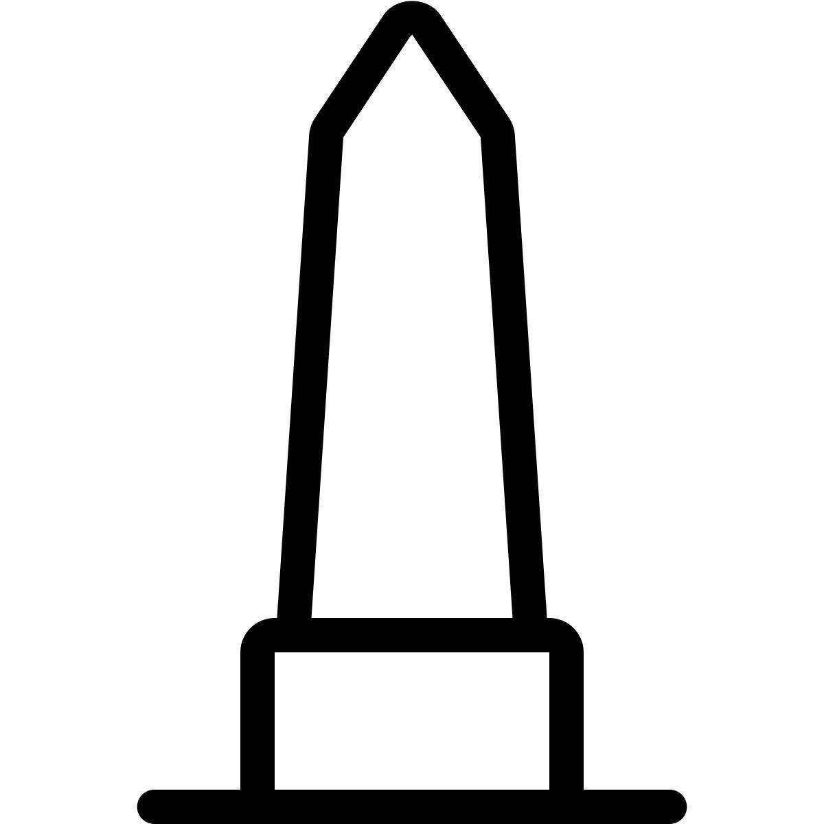 forma thin style obélisque icon