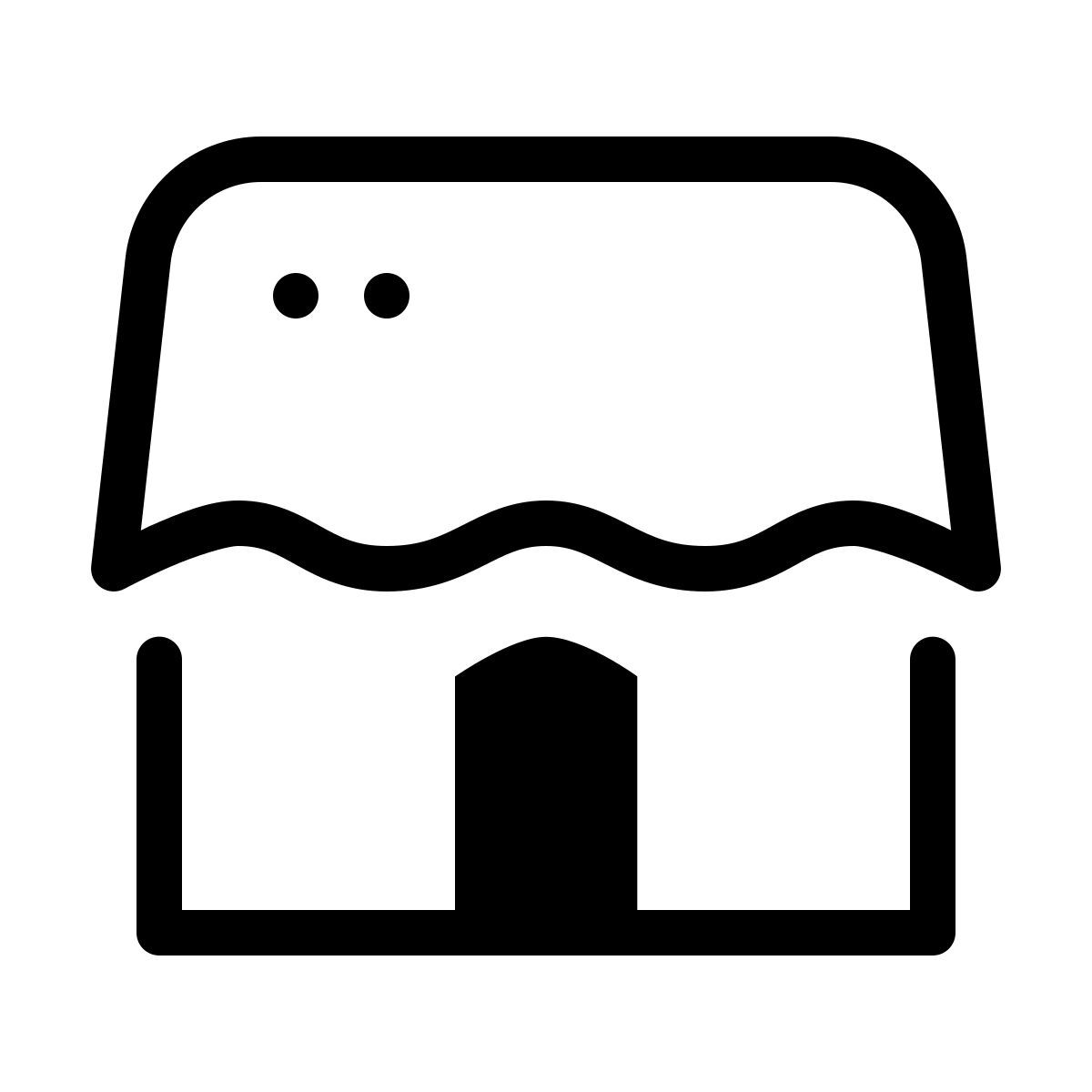 forma thin style 온라인 상점 icon