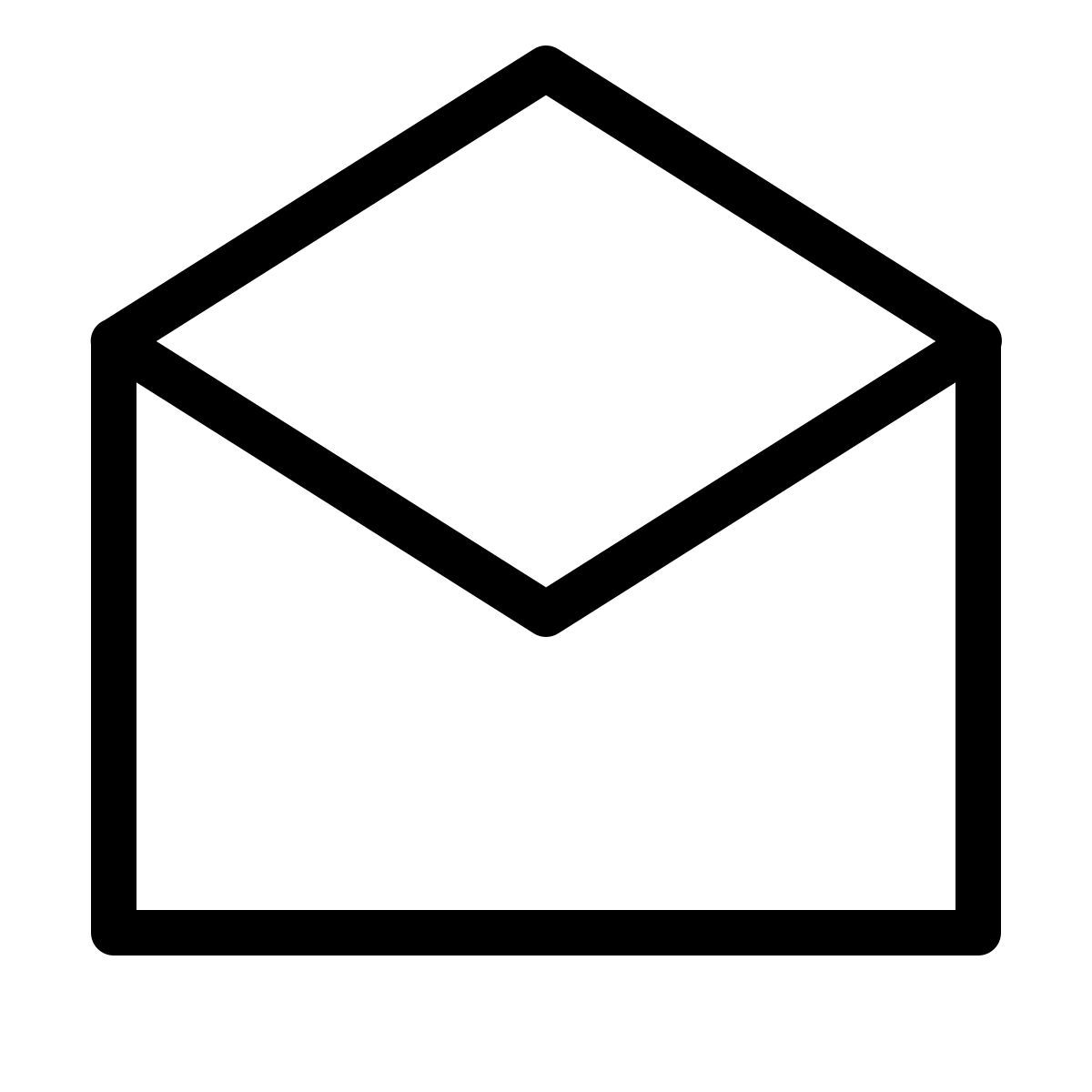 forma thin style nachricht lesen icon