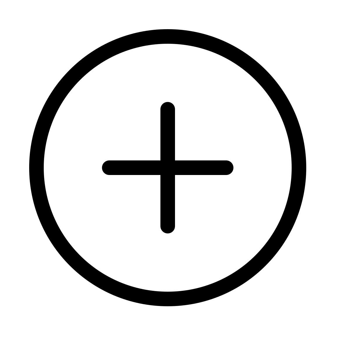 forma thin style más icon