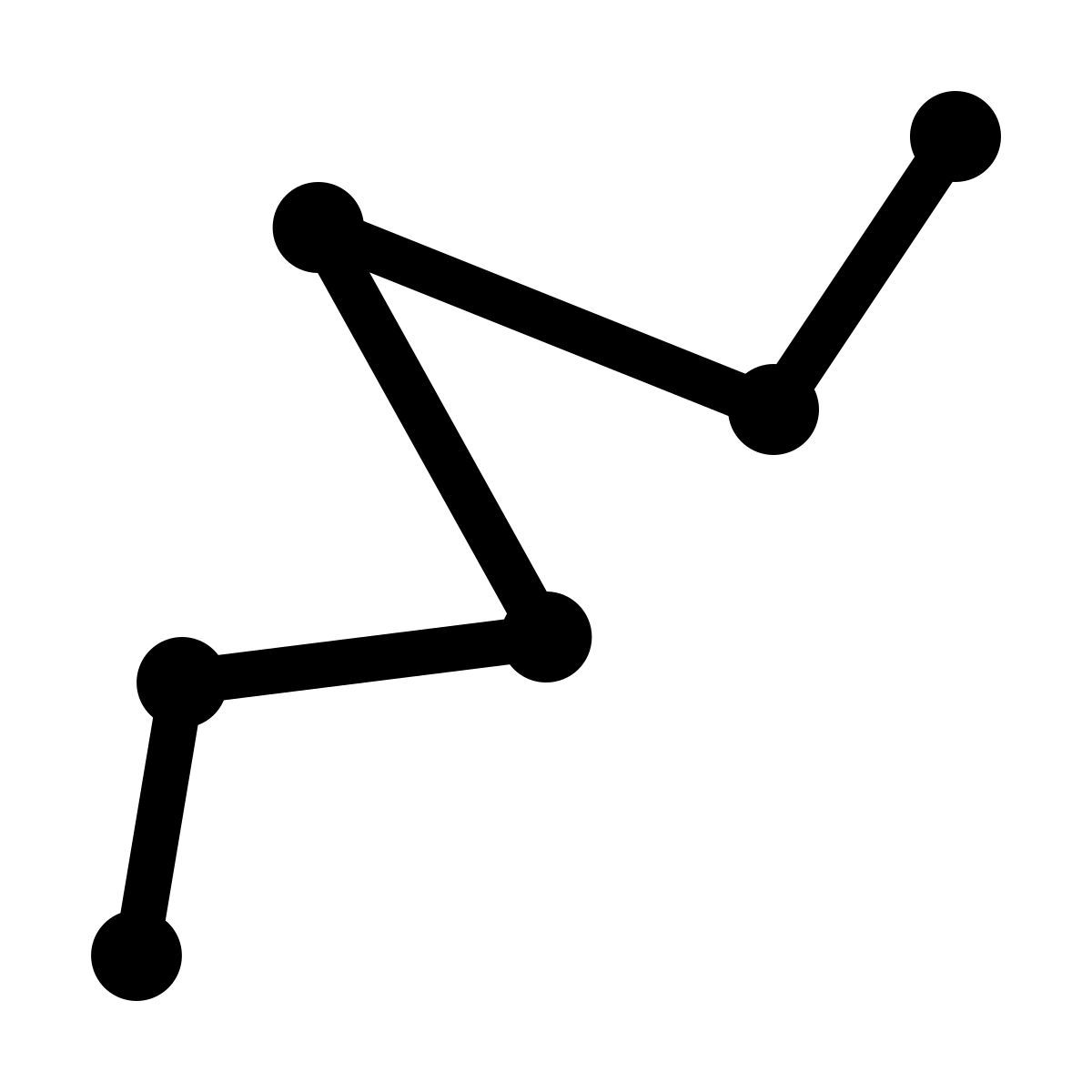 forma thin style multilinhas icon