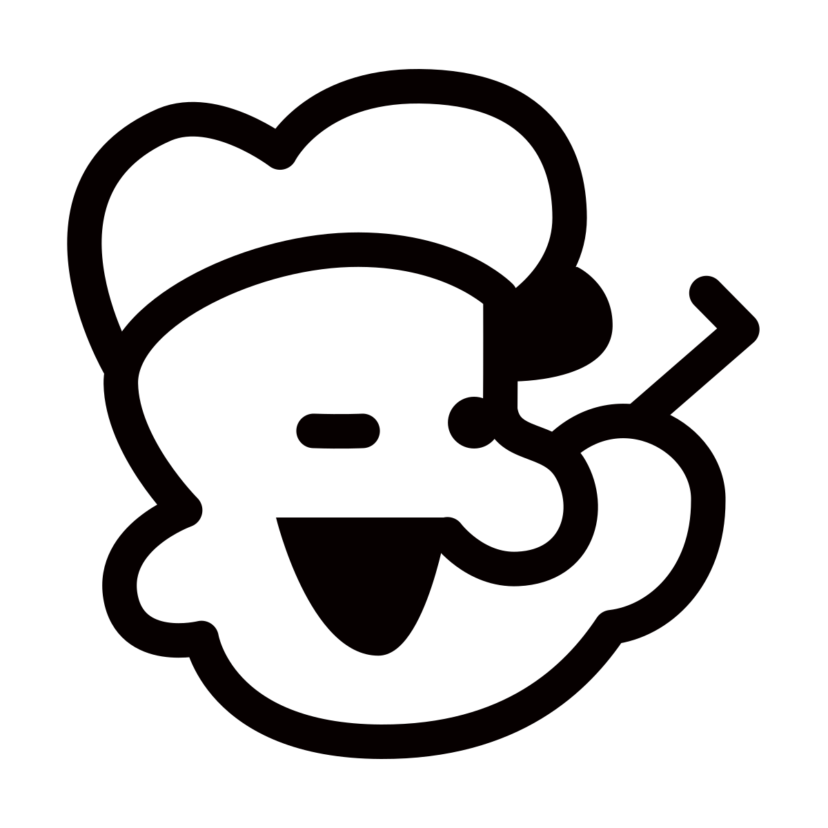 forma thin style popeye icon