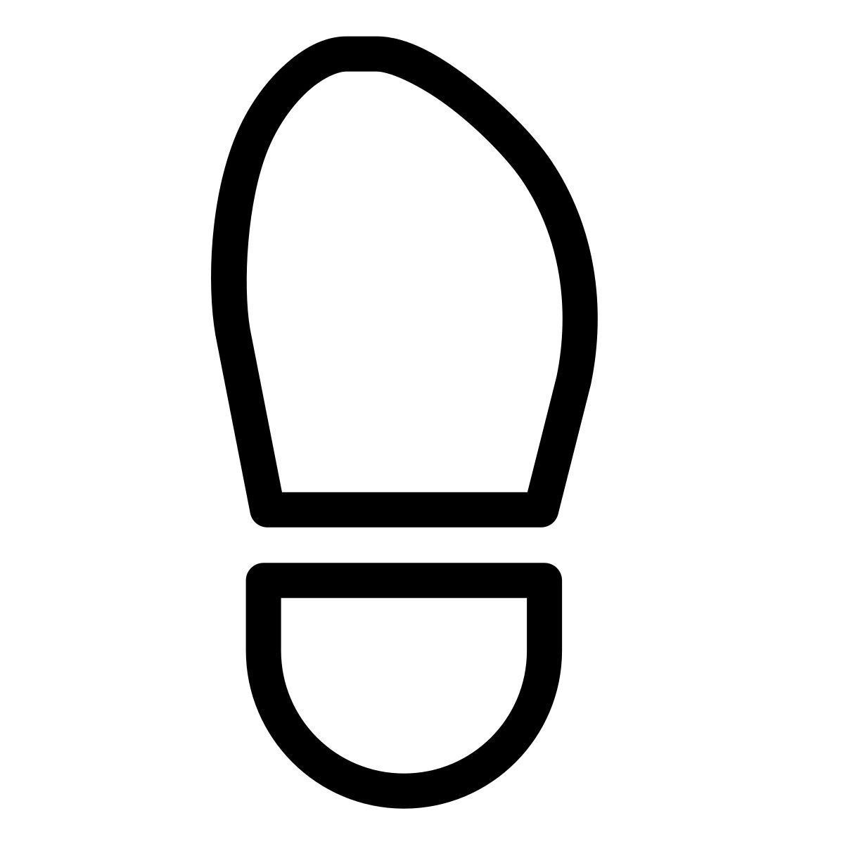 forma thin style step icon