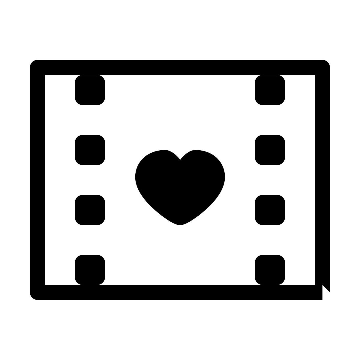 forma thin style 浪漫电影 icon