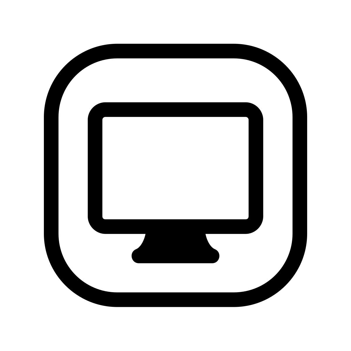 forma thin style sandbox icon