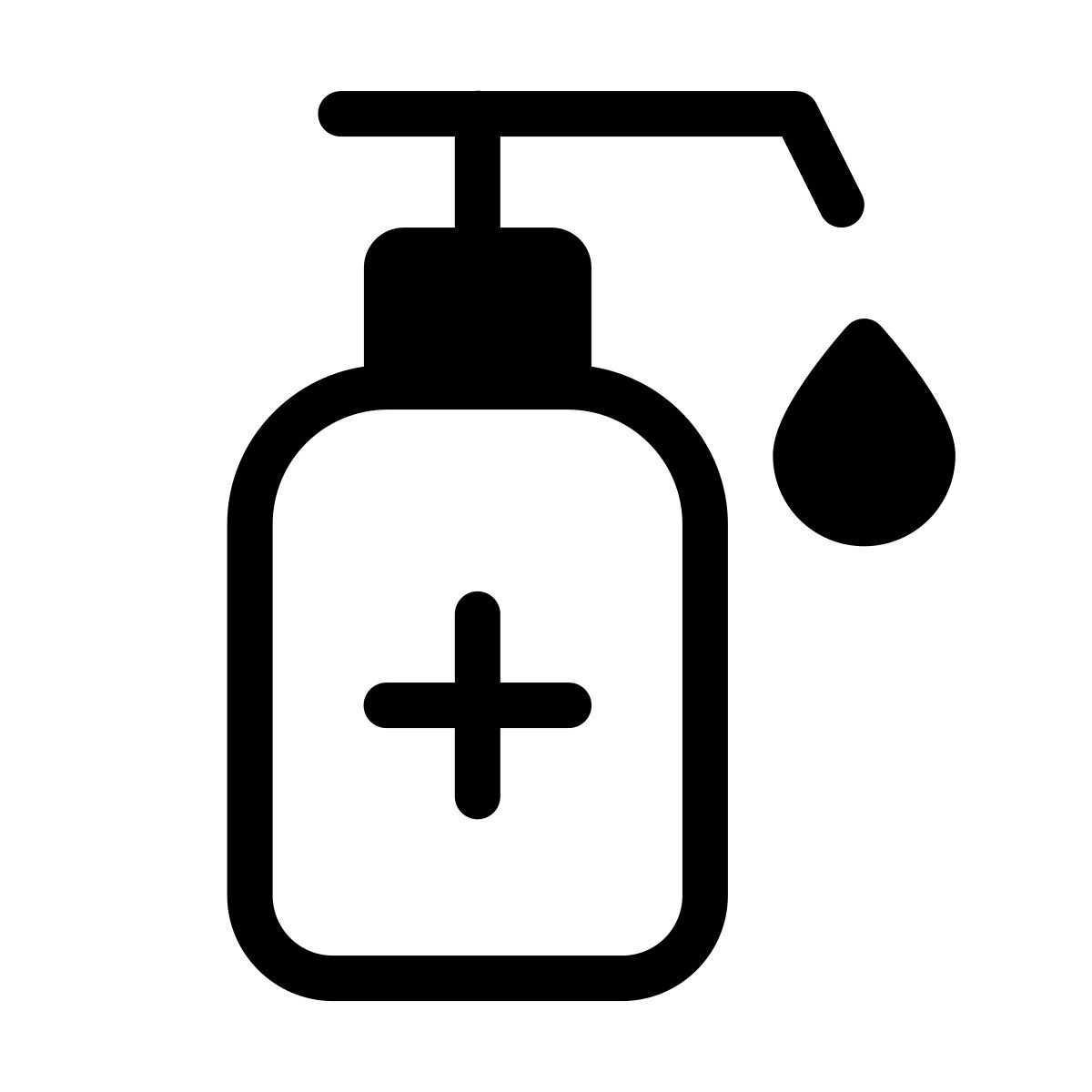 forma thin style desinfektionsmittel icon