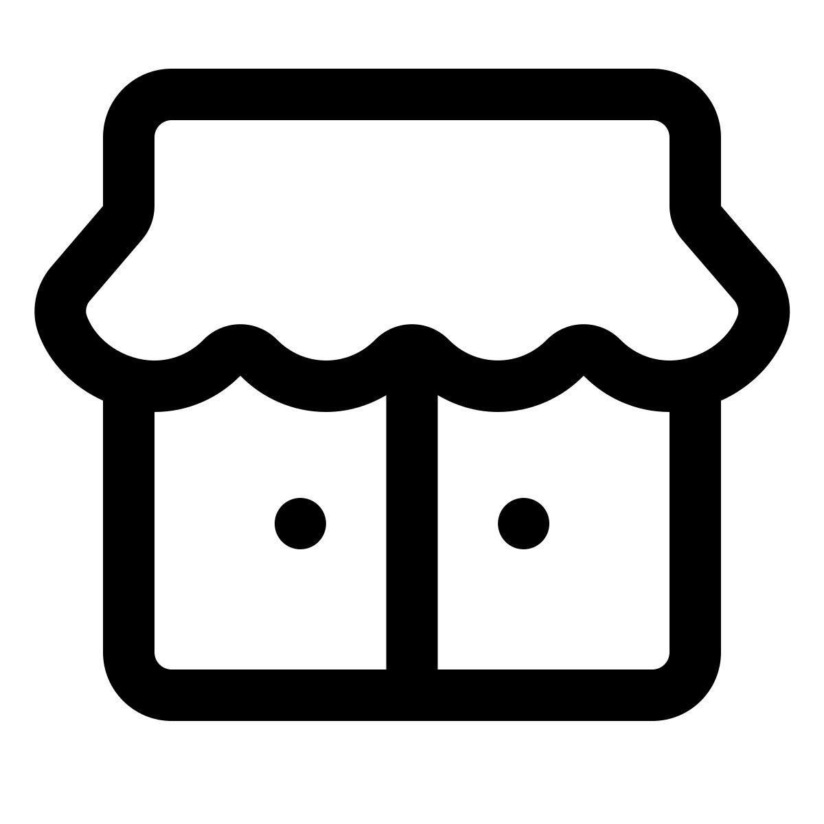 forma thin style piccola impresa icon