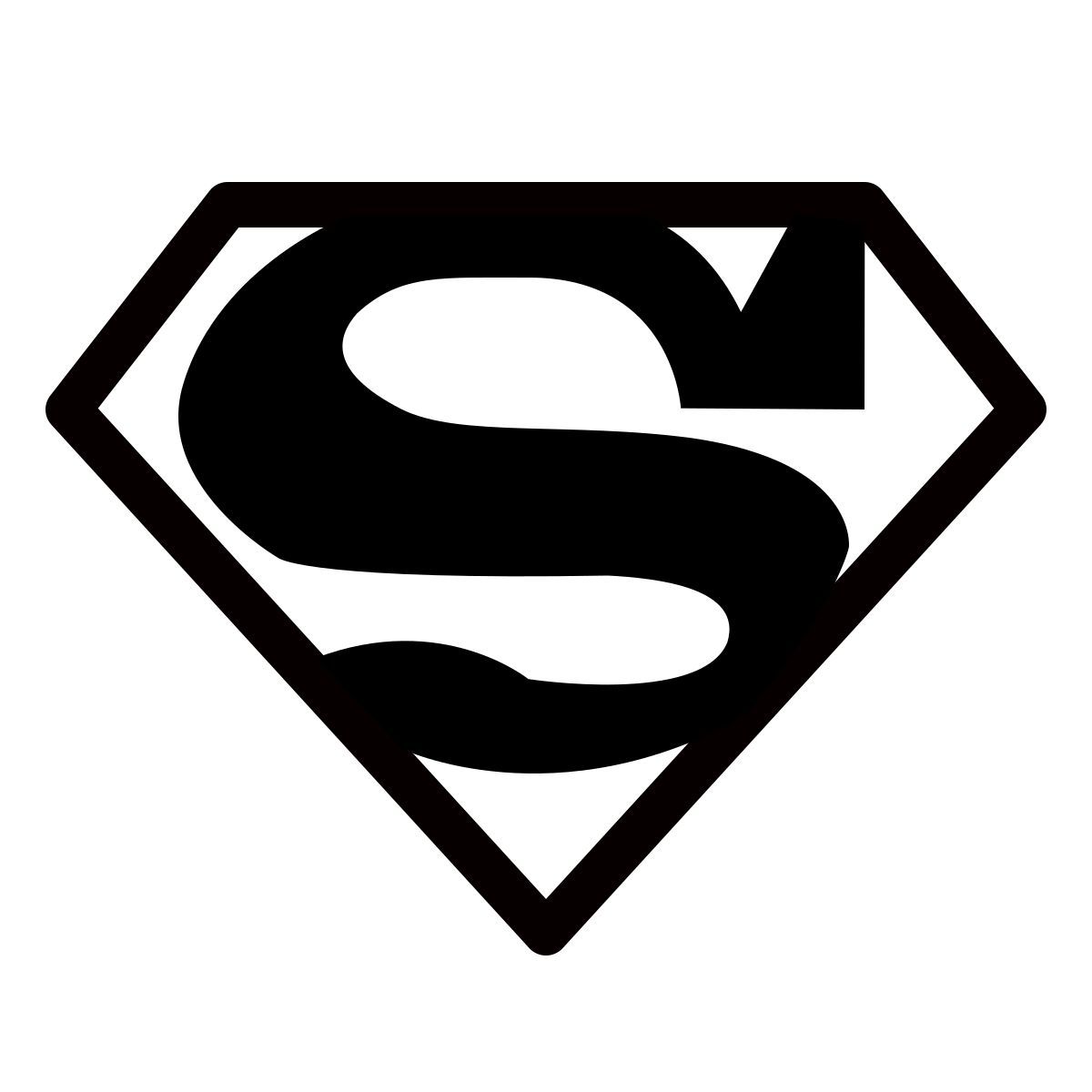 forma thin style superman icon