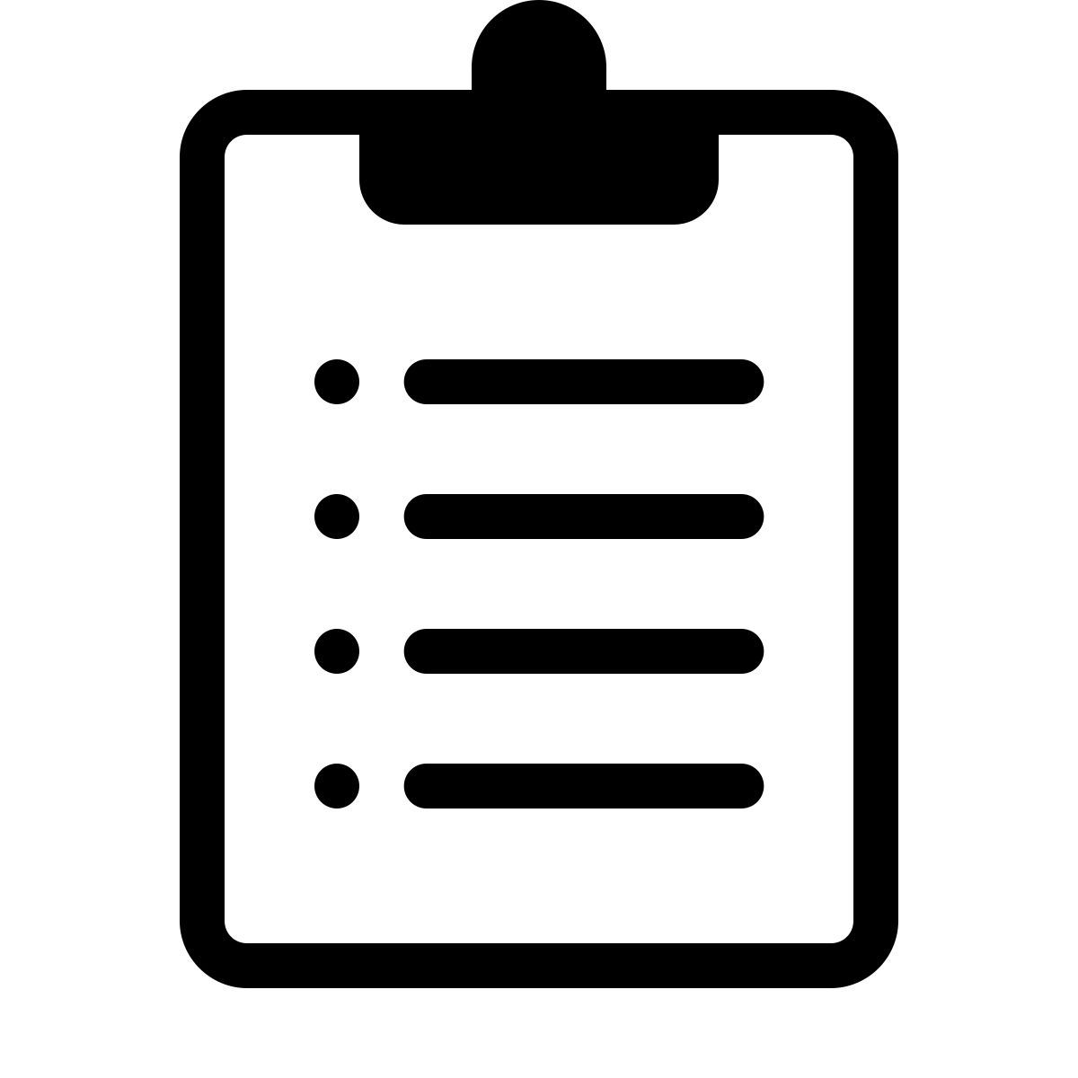 forma thin style survey icon