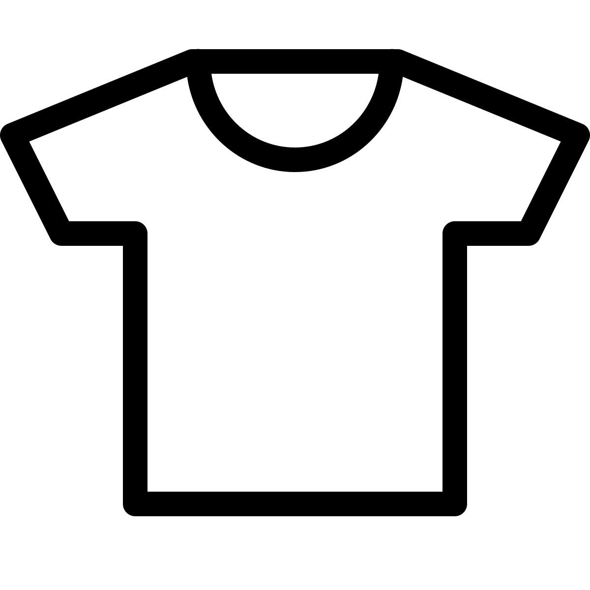 forma thin style t shirt icon