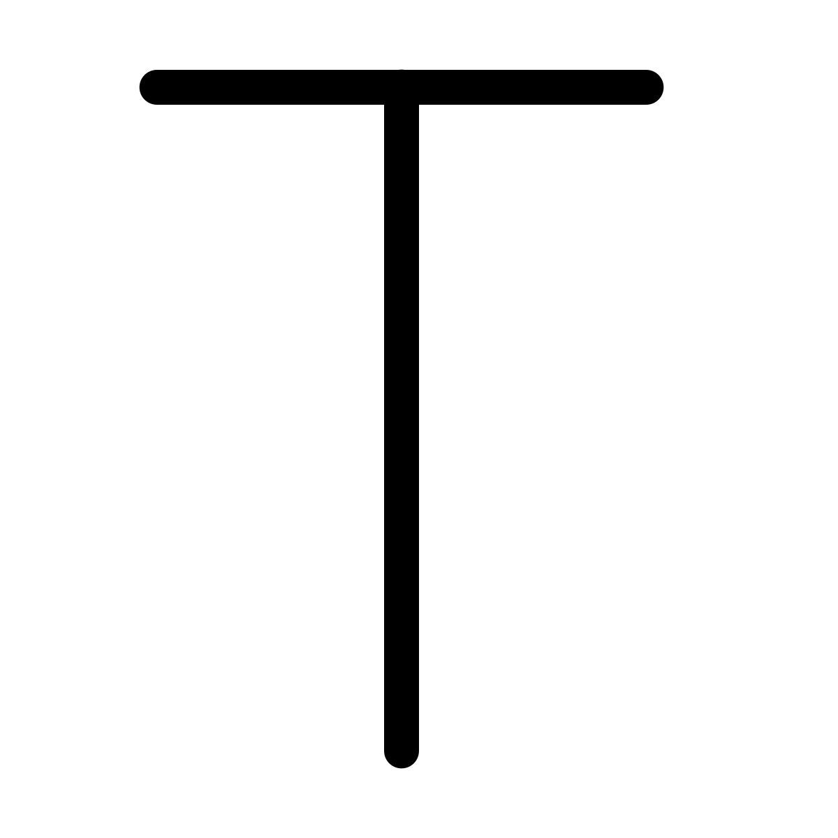 forma thin style type icon