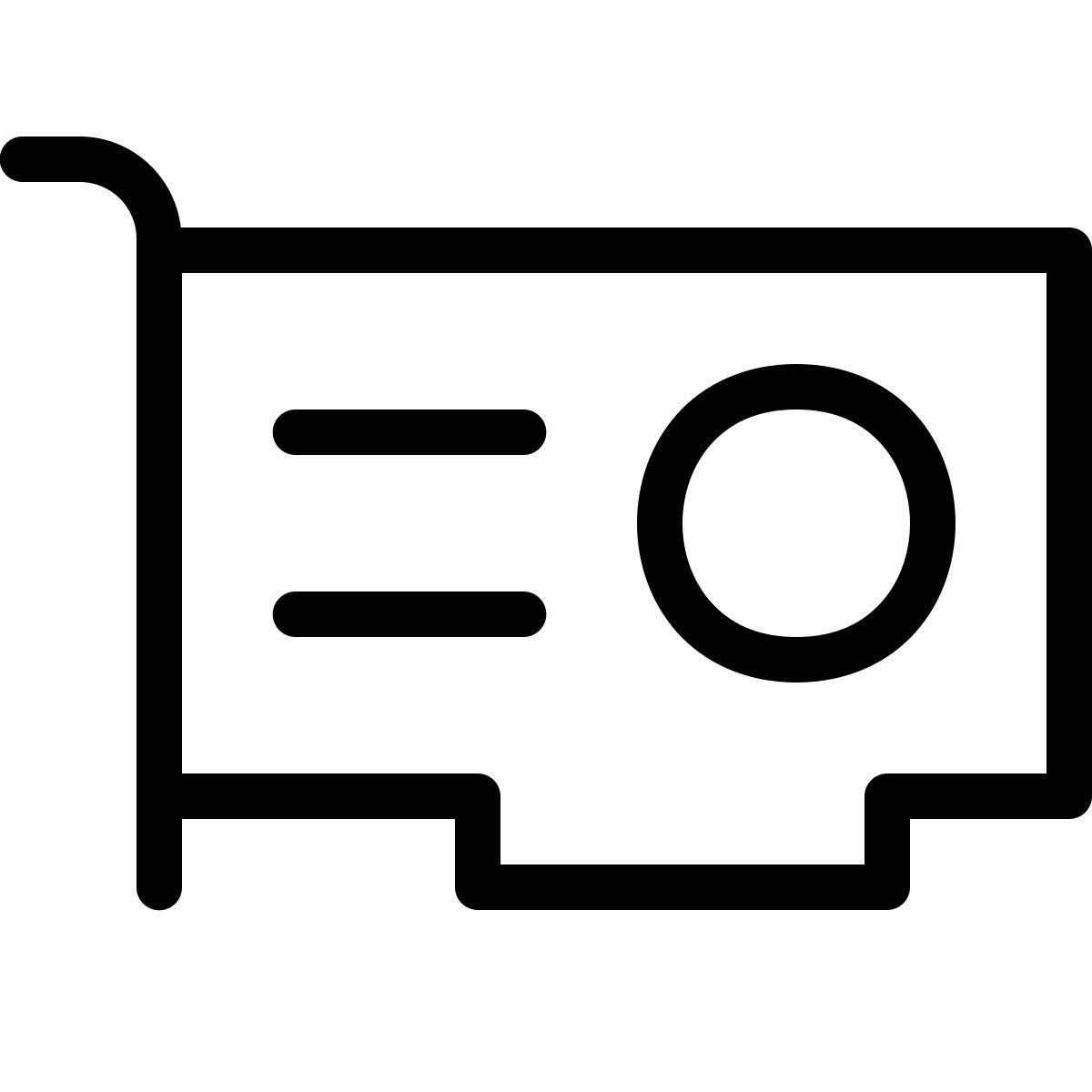 forma thin style video card icon