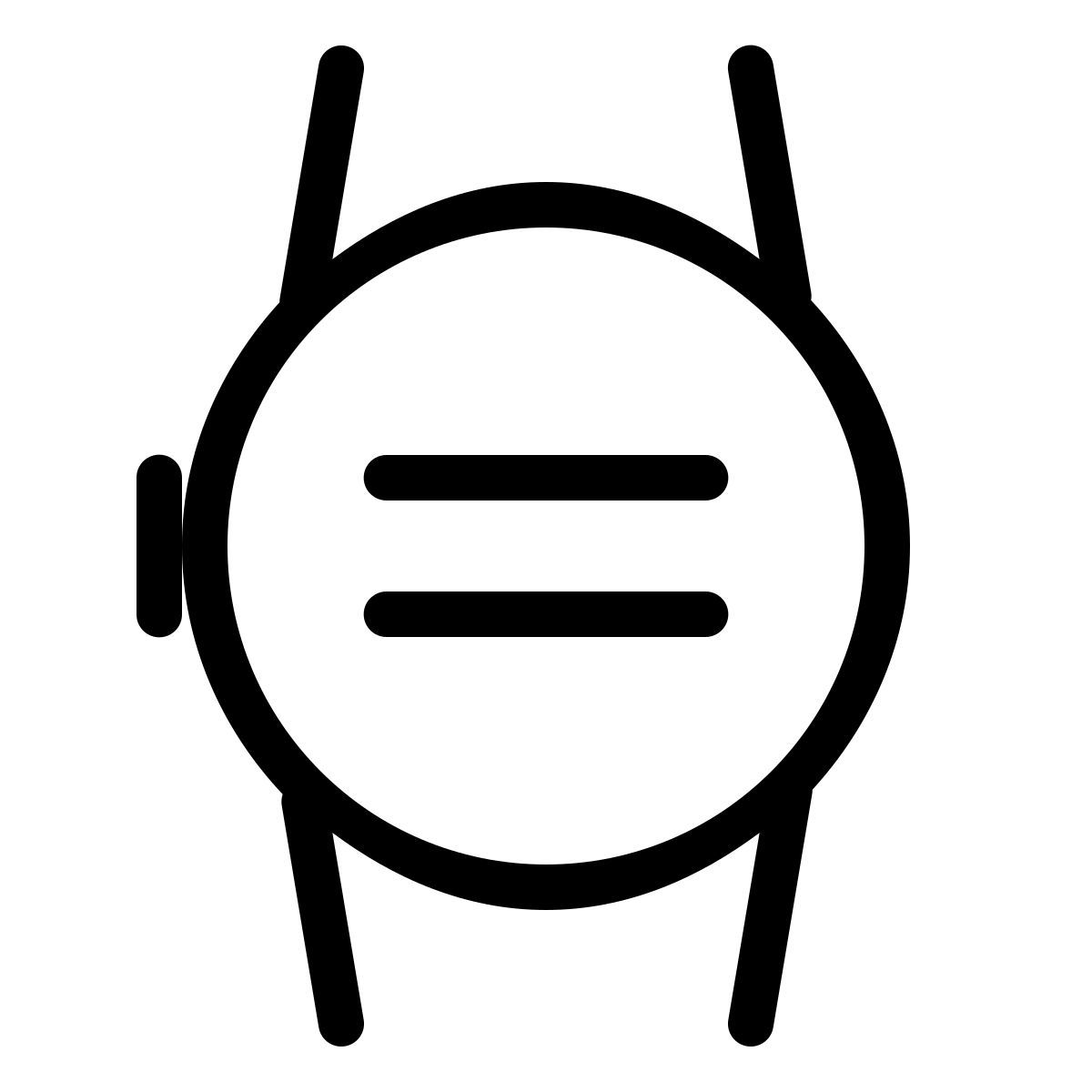 forma thin style watches back view icon