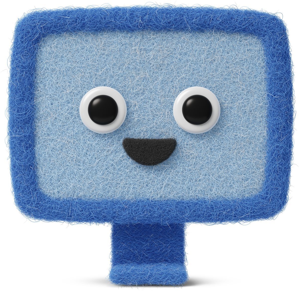 fuzzy style cute imac icon
