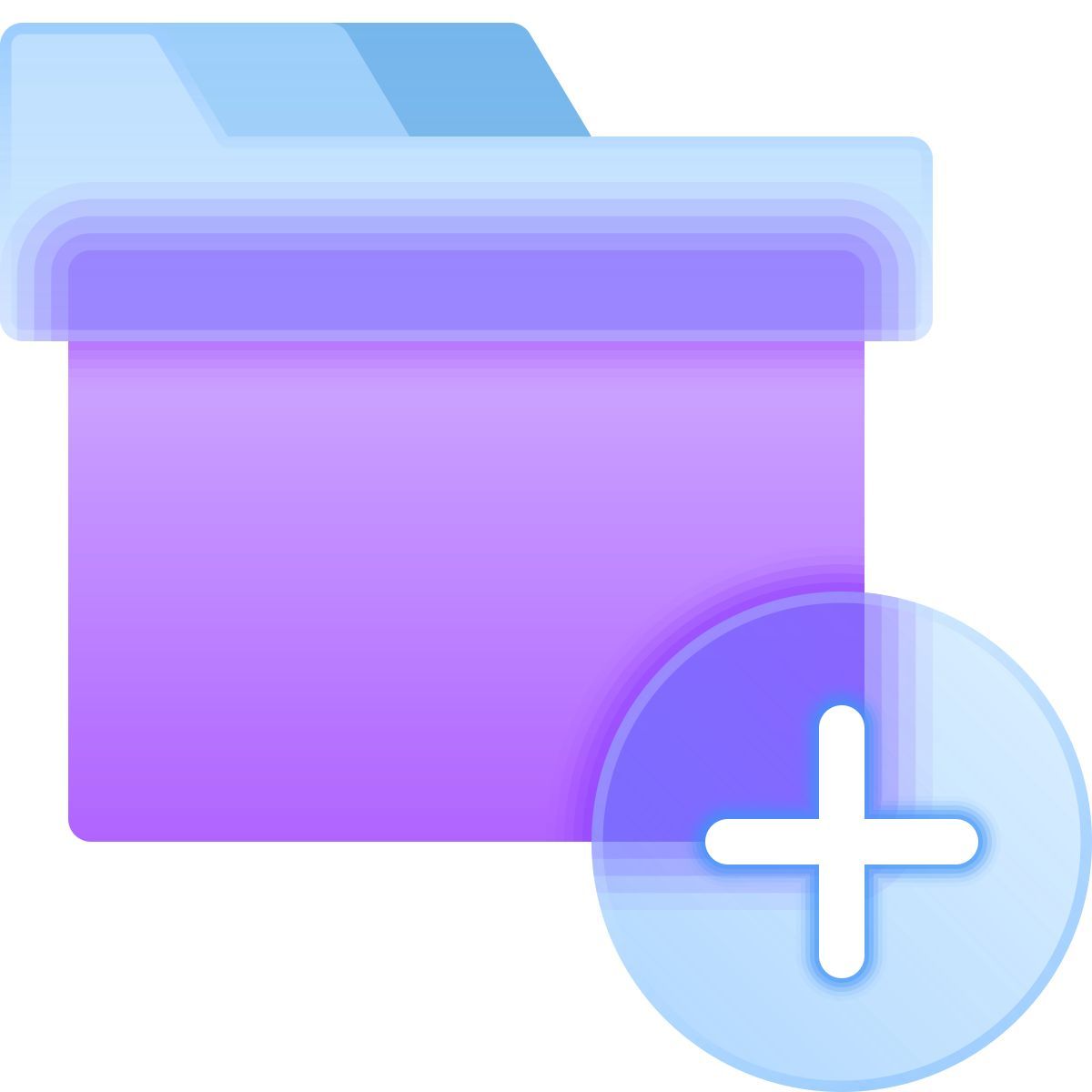 glassmorphism style añadir pestaña icon